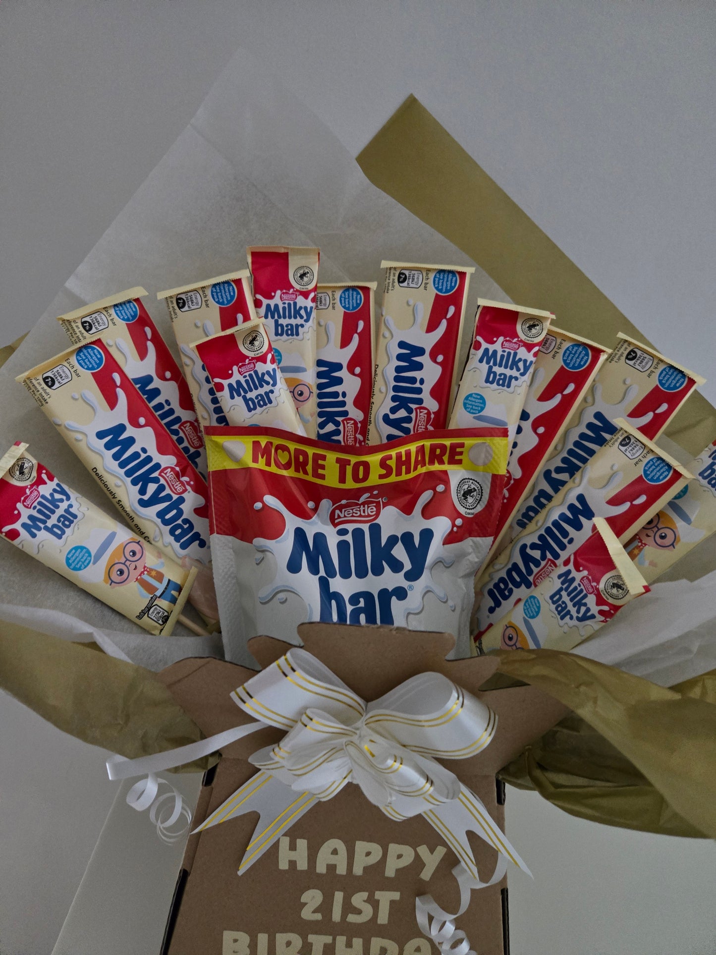 Nestle milky bar bouquet Filled with milky bar chocolate