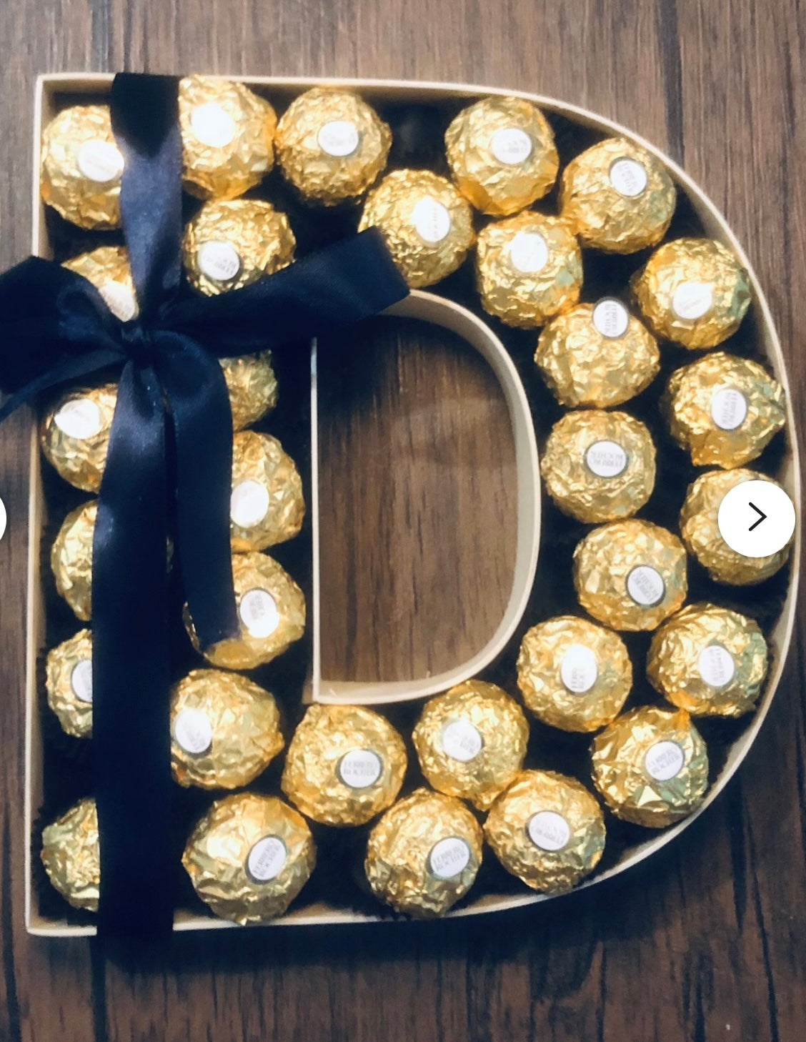 Lindt lindor filled letter