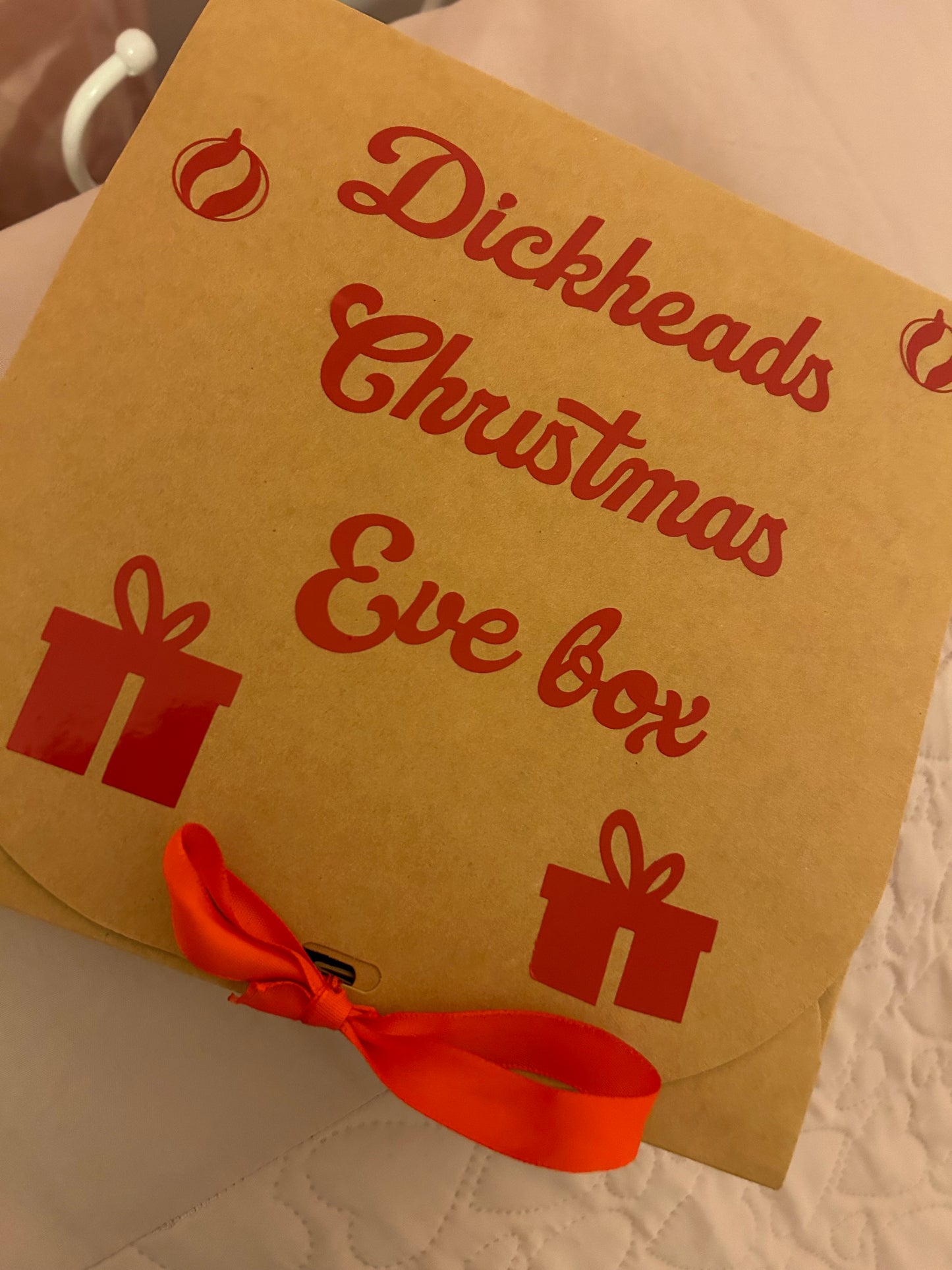 Adults Christmas Eve box Christmas gift box with spirt single measure