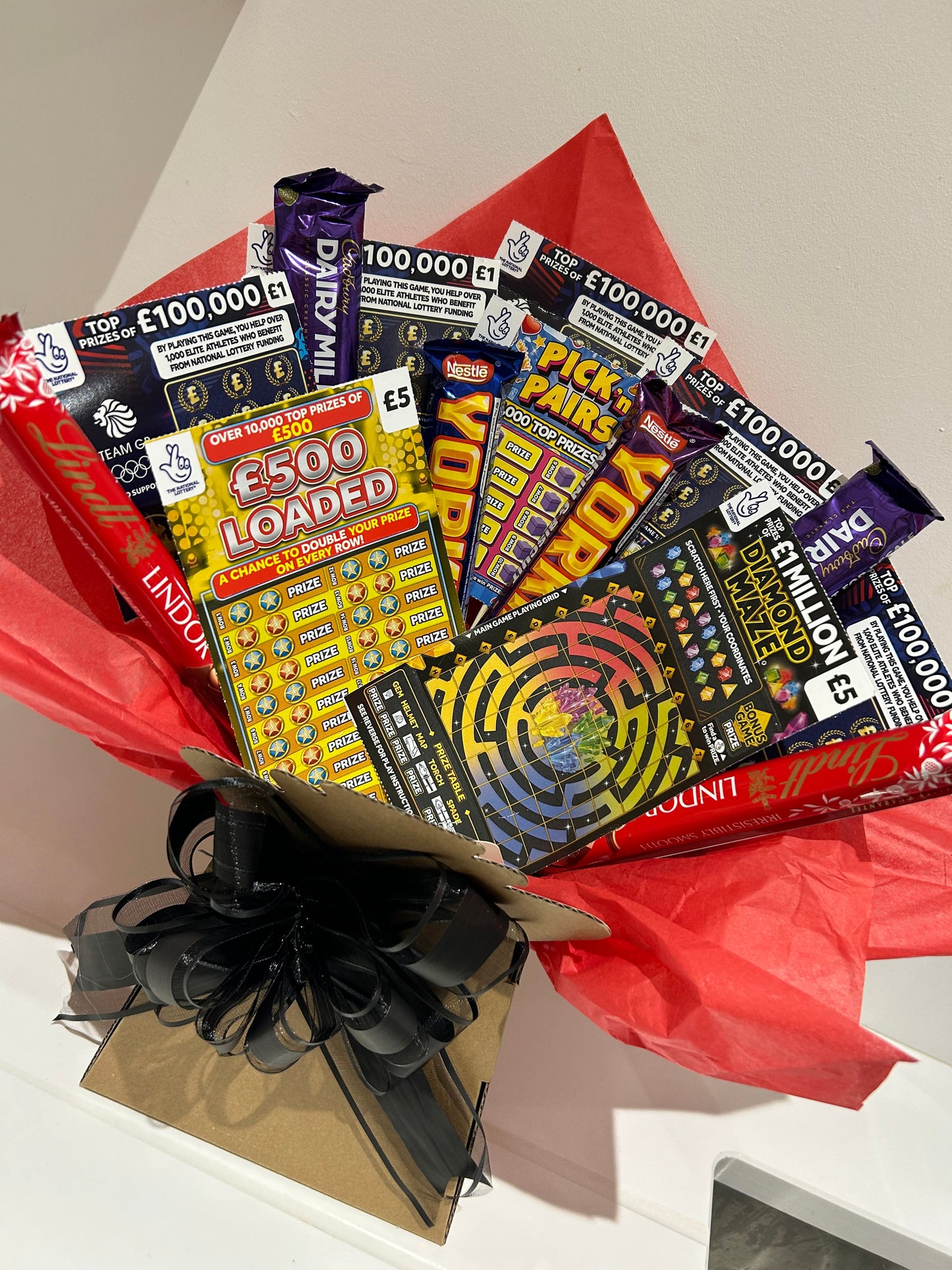 Huge Scratchcard and mixed chocolate variety