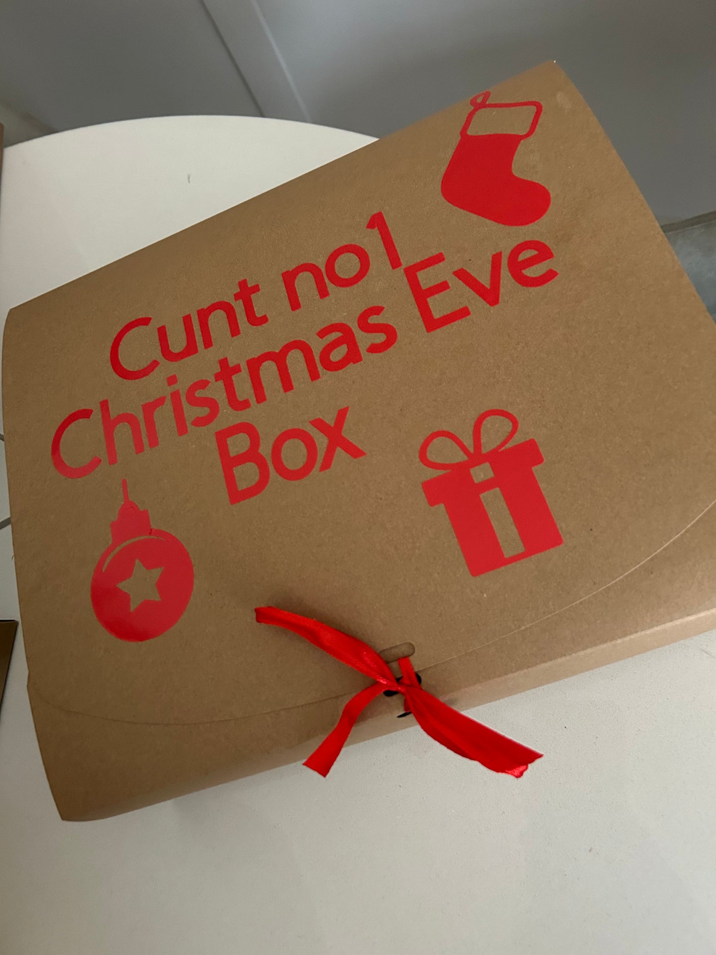 Adults Christmas Eve box Christmas gift box with spirt single measure