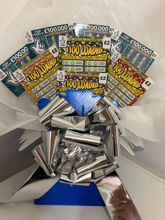 Full scratchcard bouquet