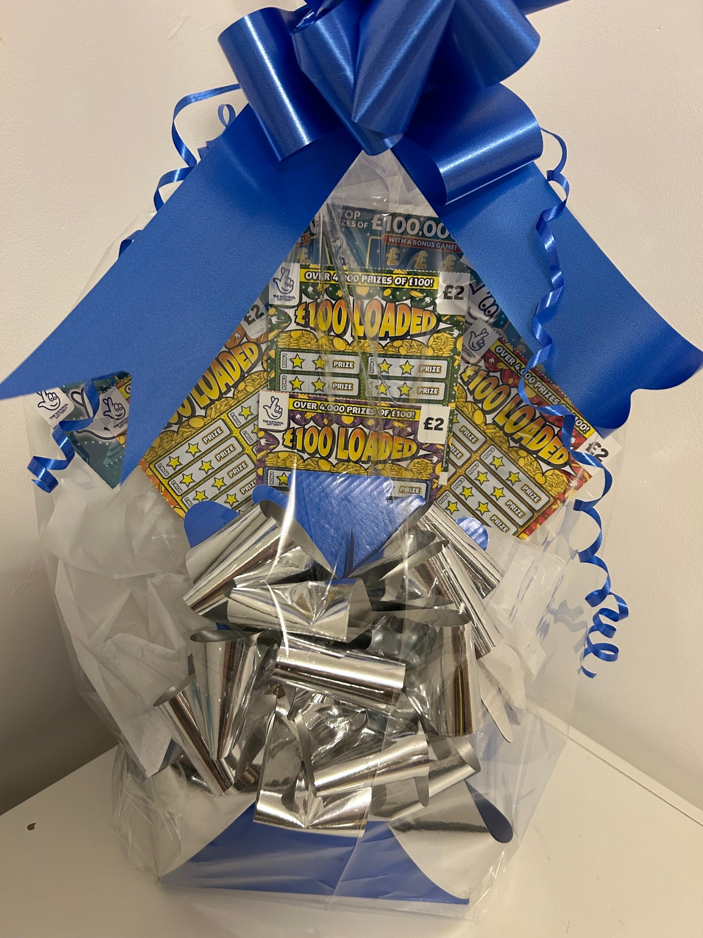 Full scratchcard bouquet