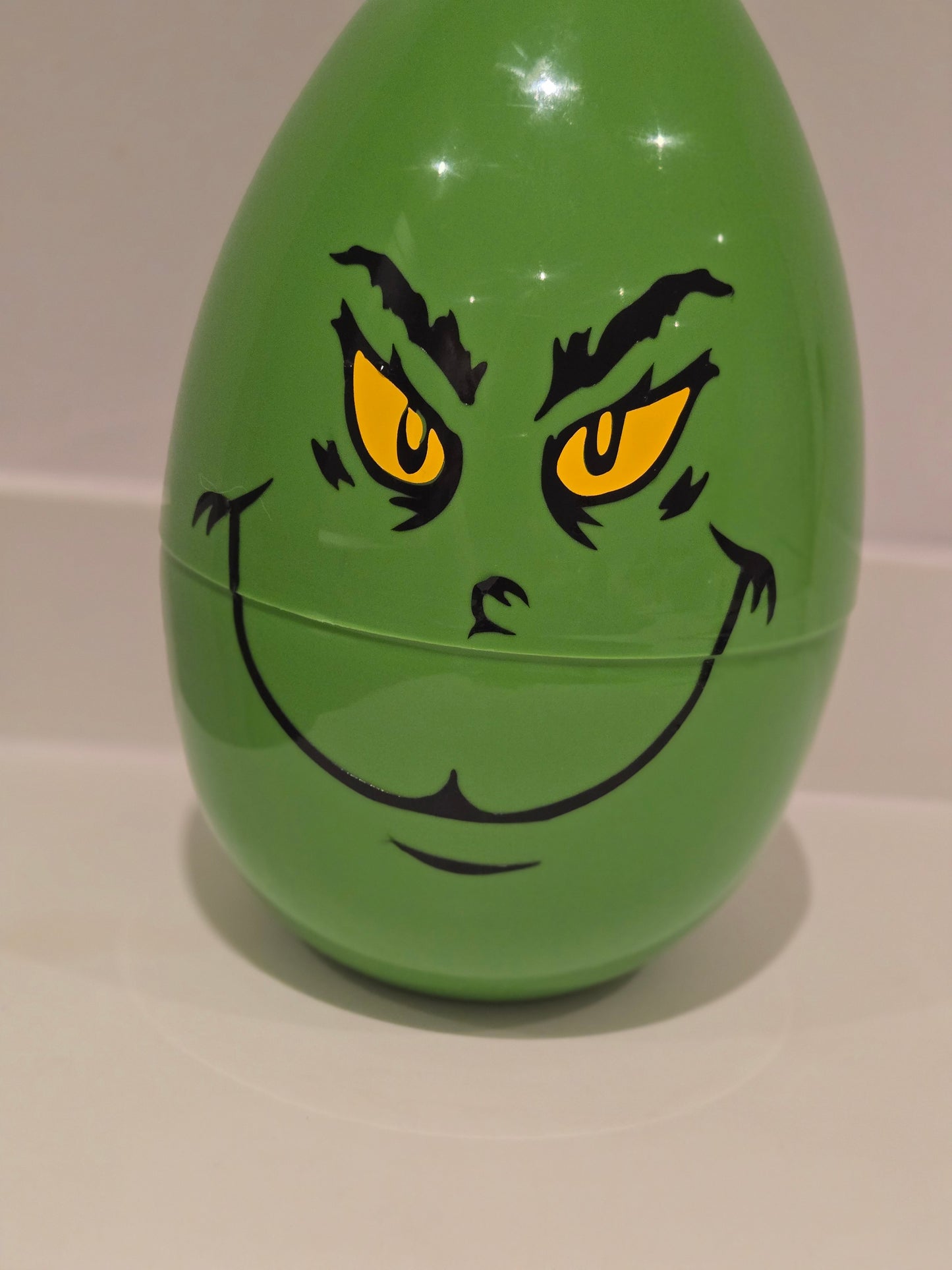 Grinch christmas hamper filled with sweets and chocolate