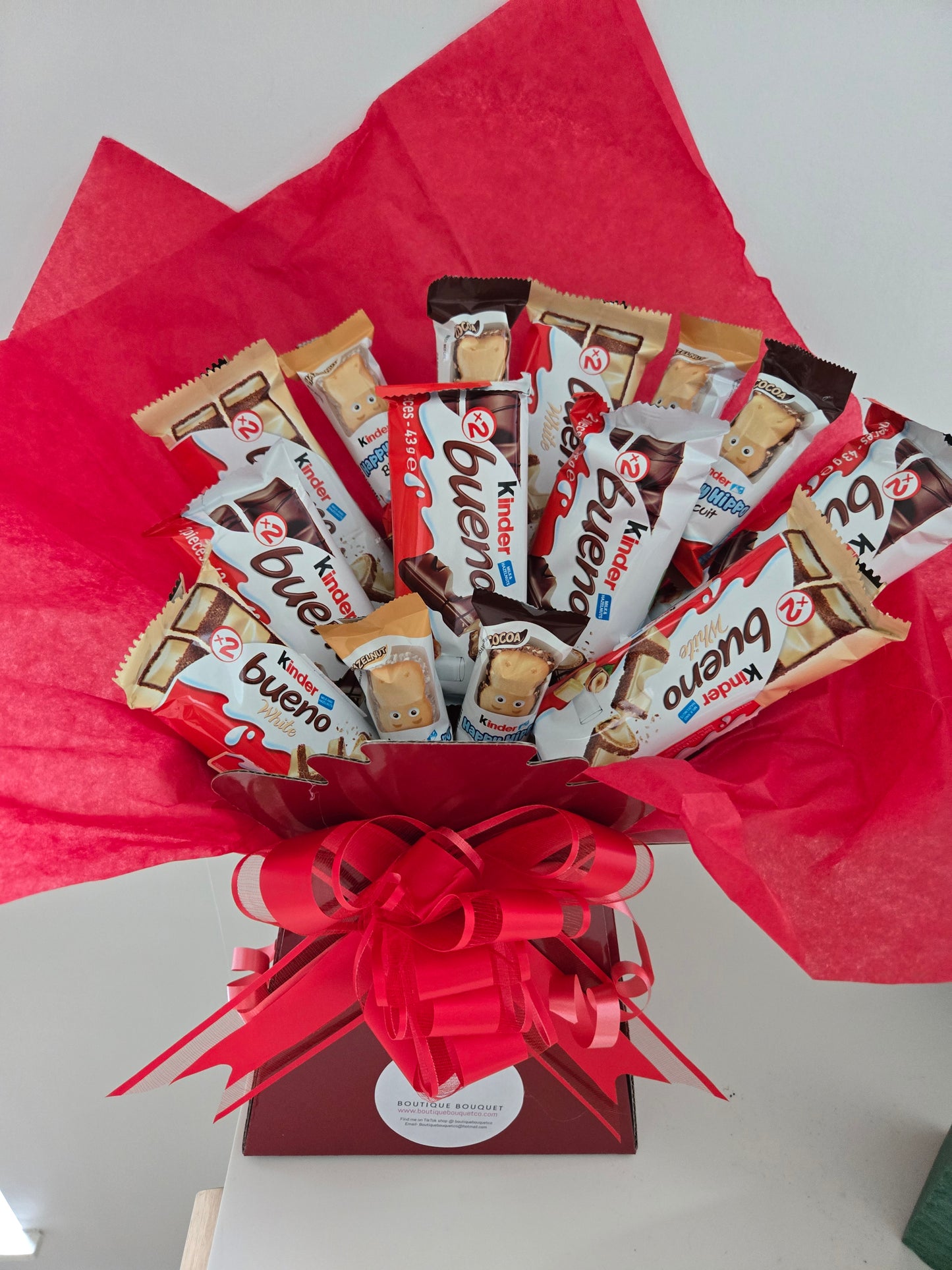 Super filled Luxury Kinder chocolate bouquet