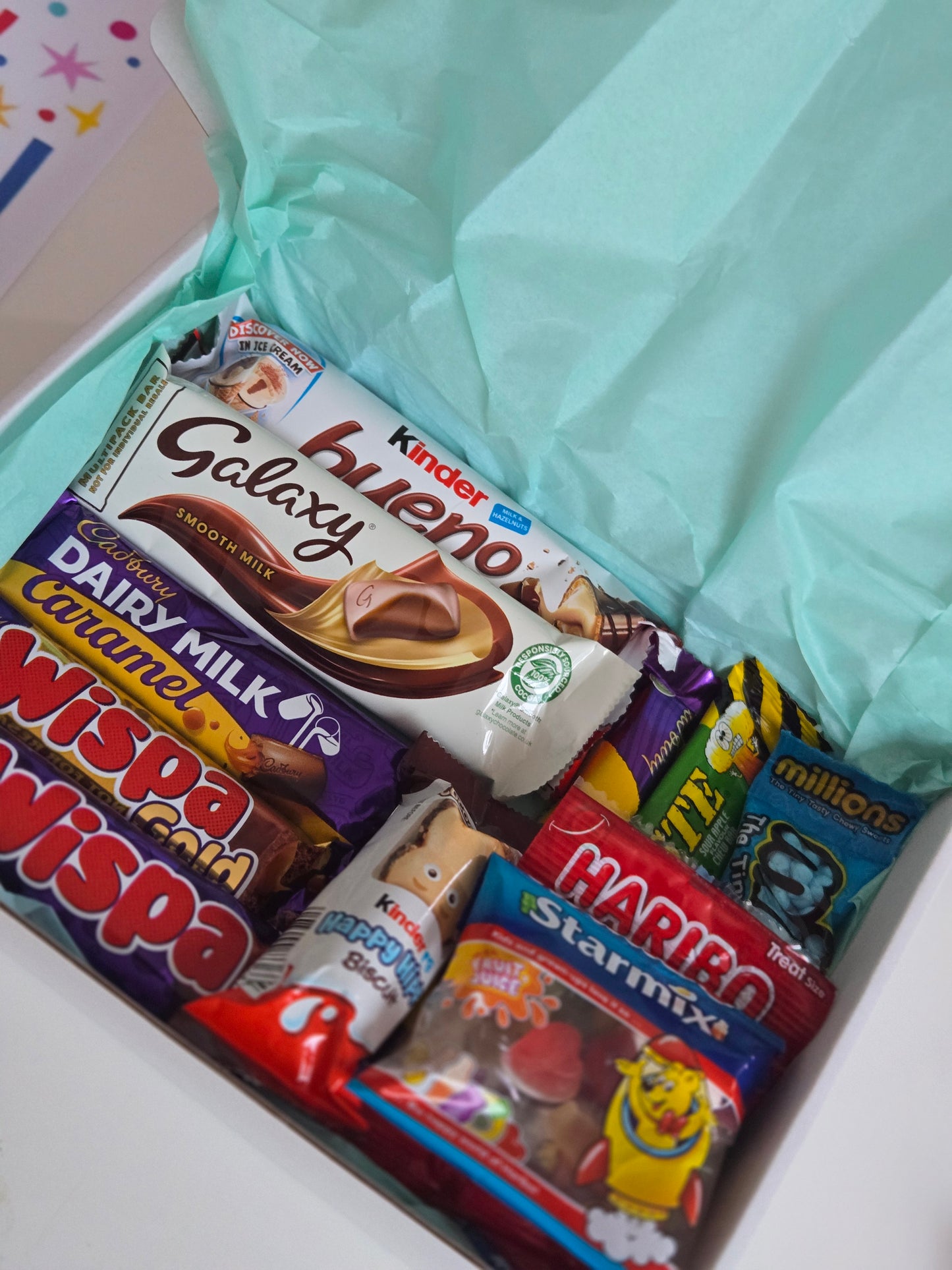 Happy birthday chocolate box sweets hamper