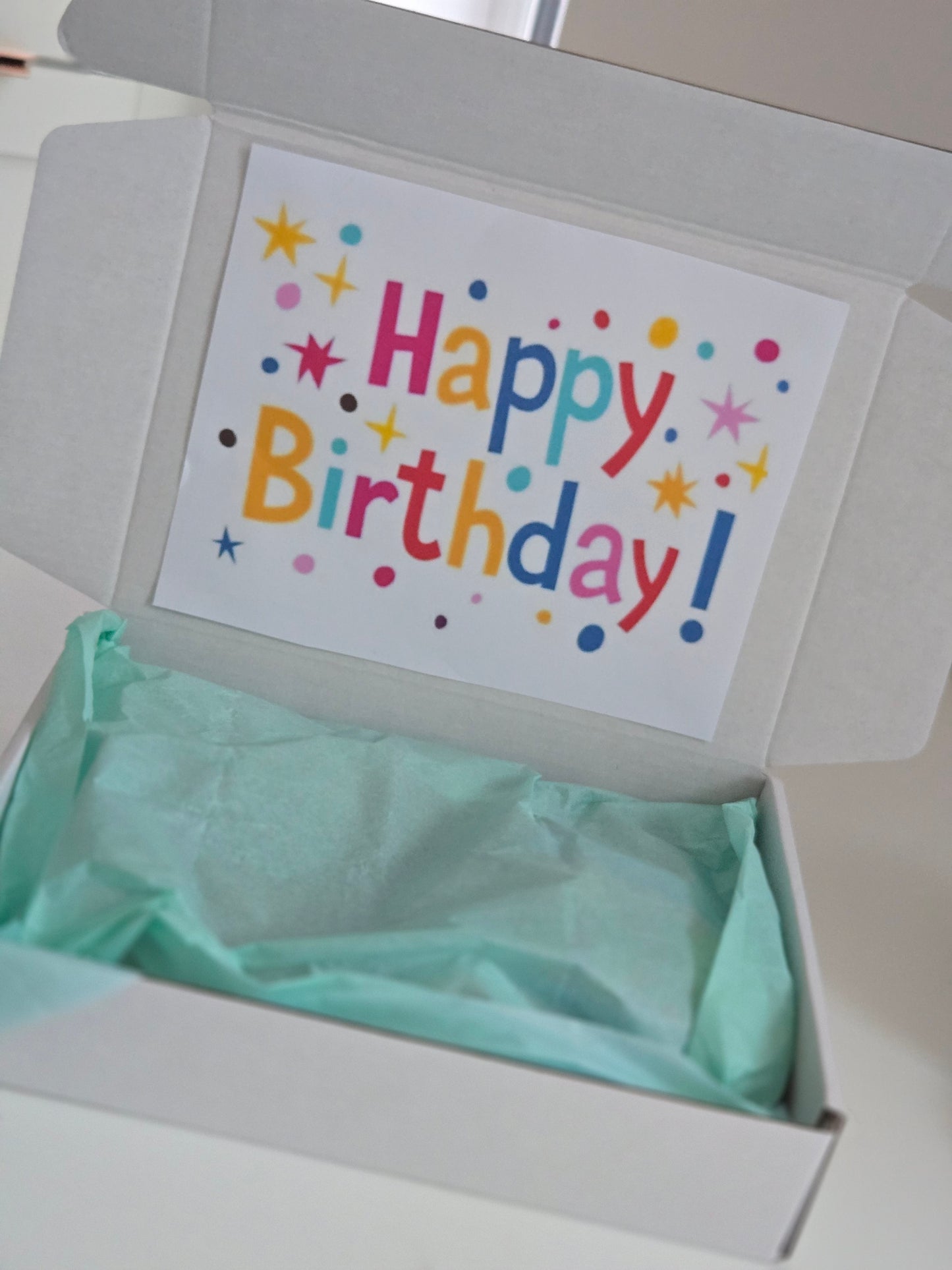 Happy birthday chocolate box sweets hamper