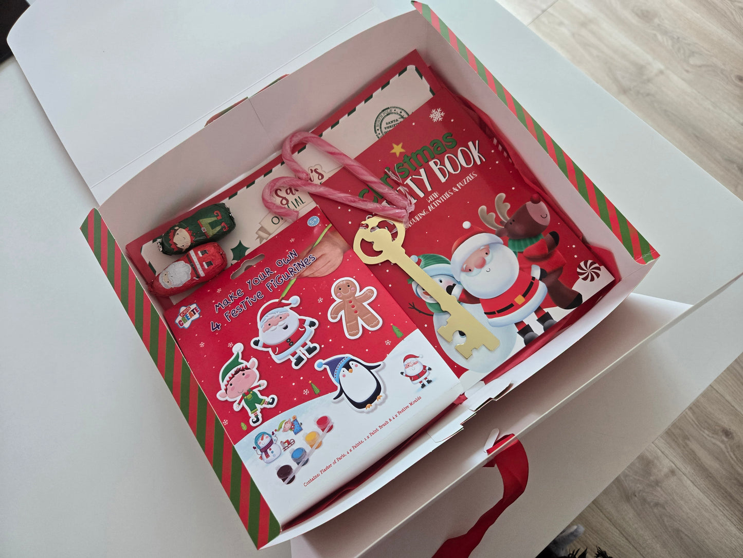 ** Pre order**Christmas eve box green or red available