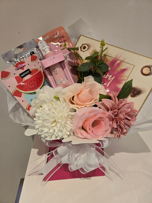 Mothers day chocolate and pamper bouquet