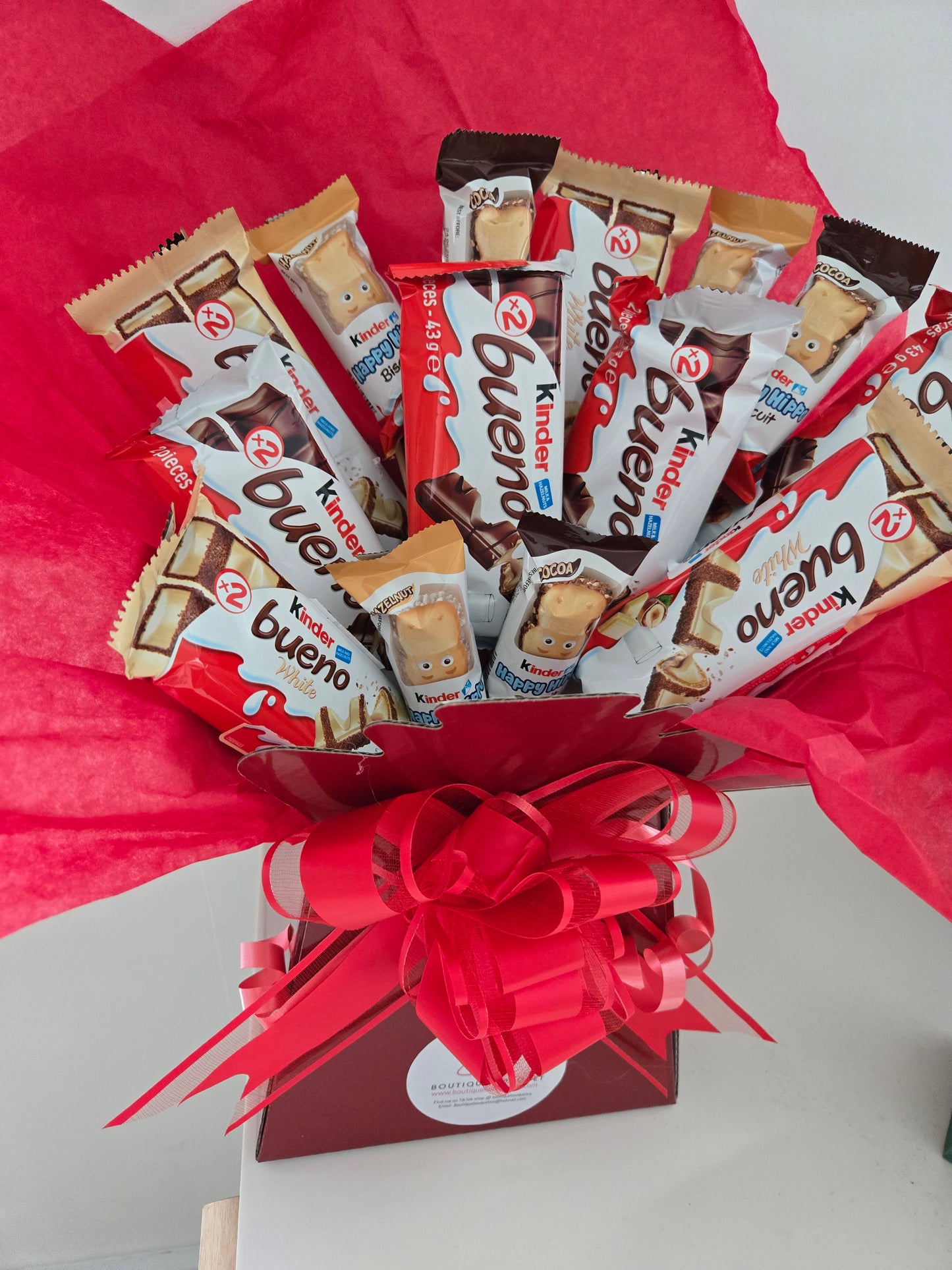 Super filled Luxury Kinder chocolate bouquet