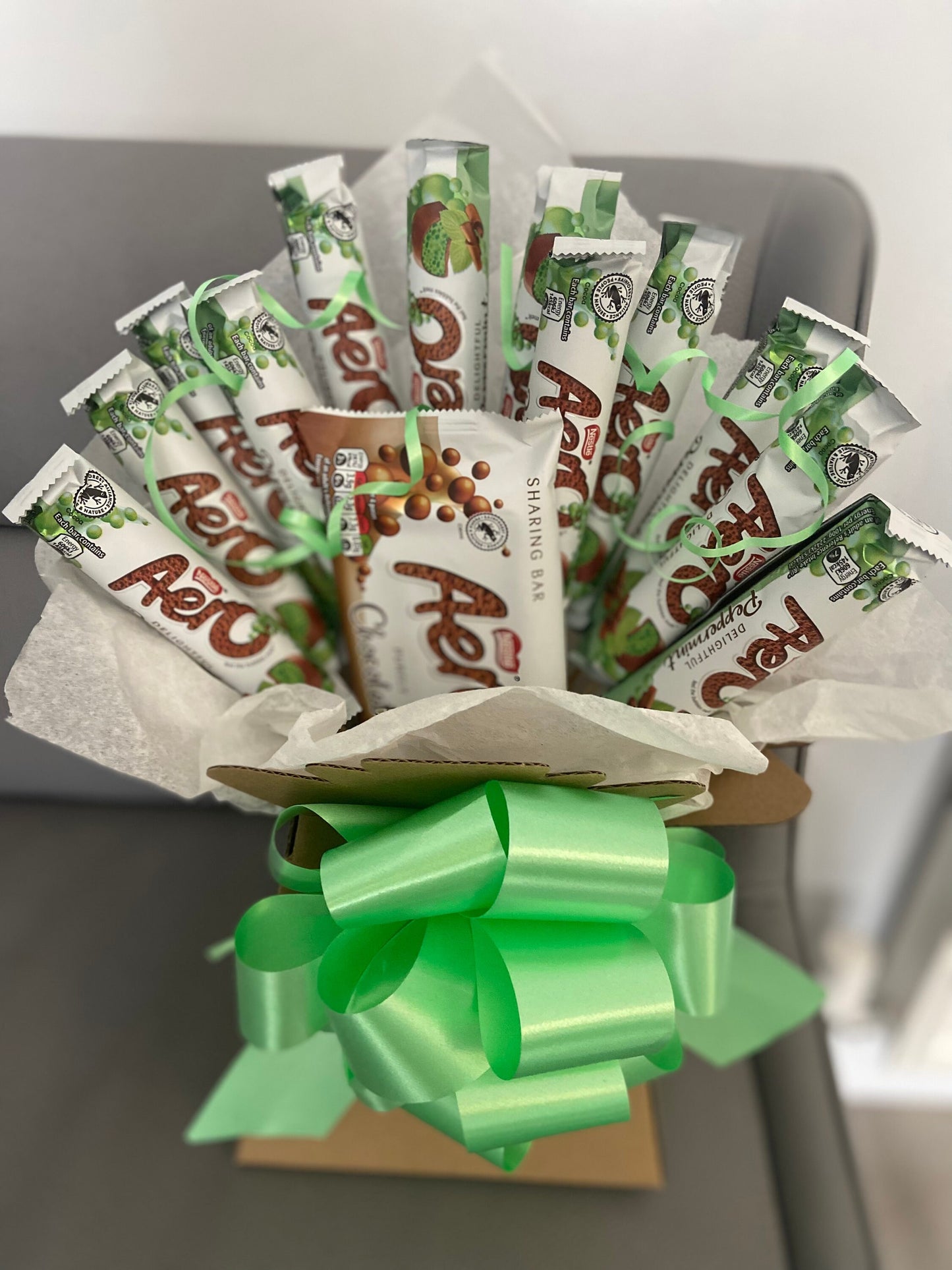 Large mint aero chocolate bouquet