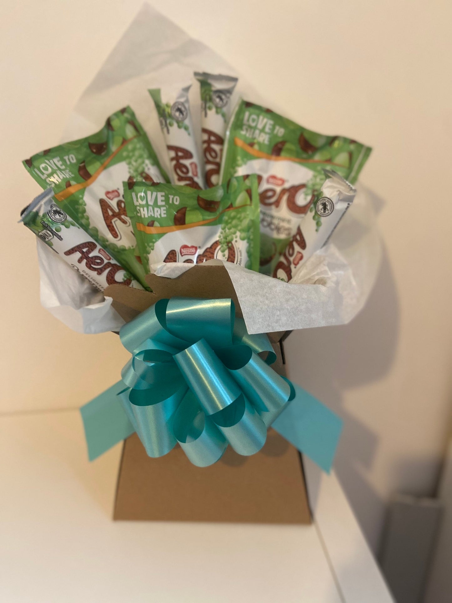 Mint aero bubbles chocolate bouquet aero bouquet aero hamper