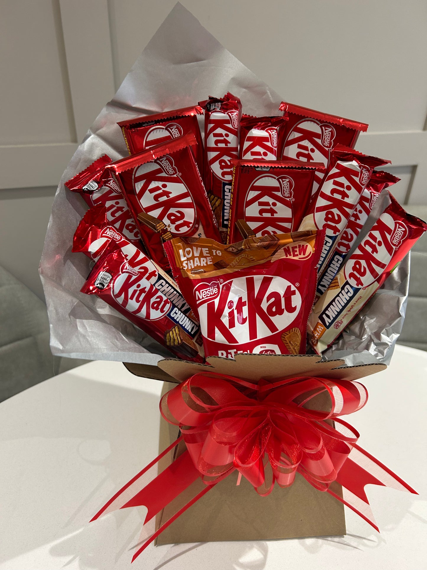 Kit Kat chocolate bouquet