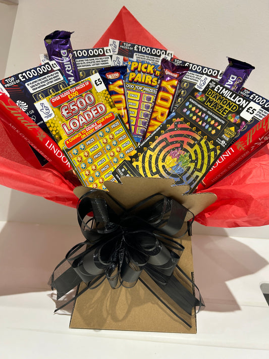 Huge Scratchcard and mixed chocolate variety