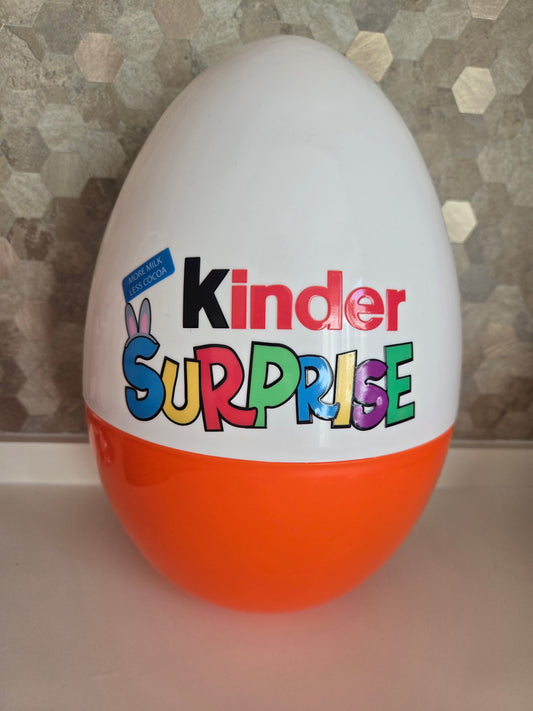 XL kinder suprise egg comes empty or filled