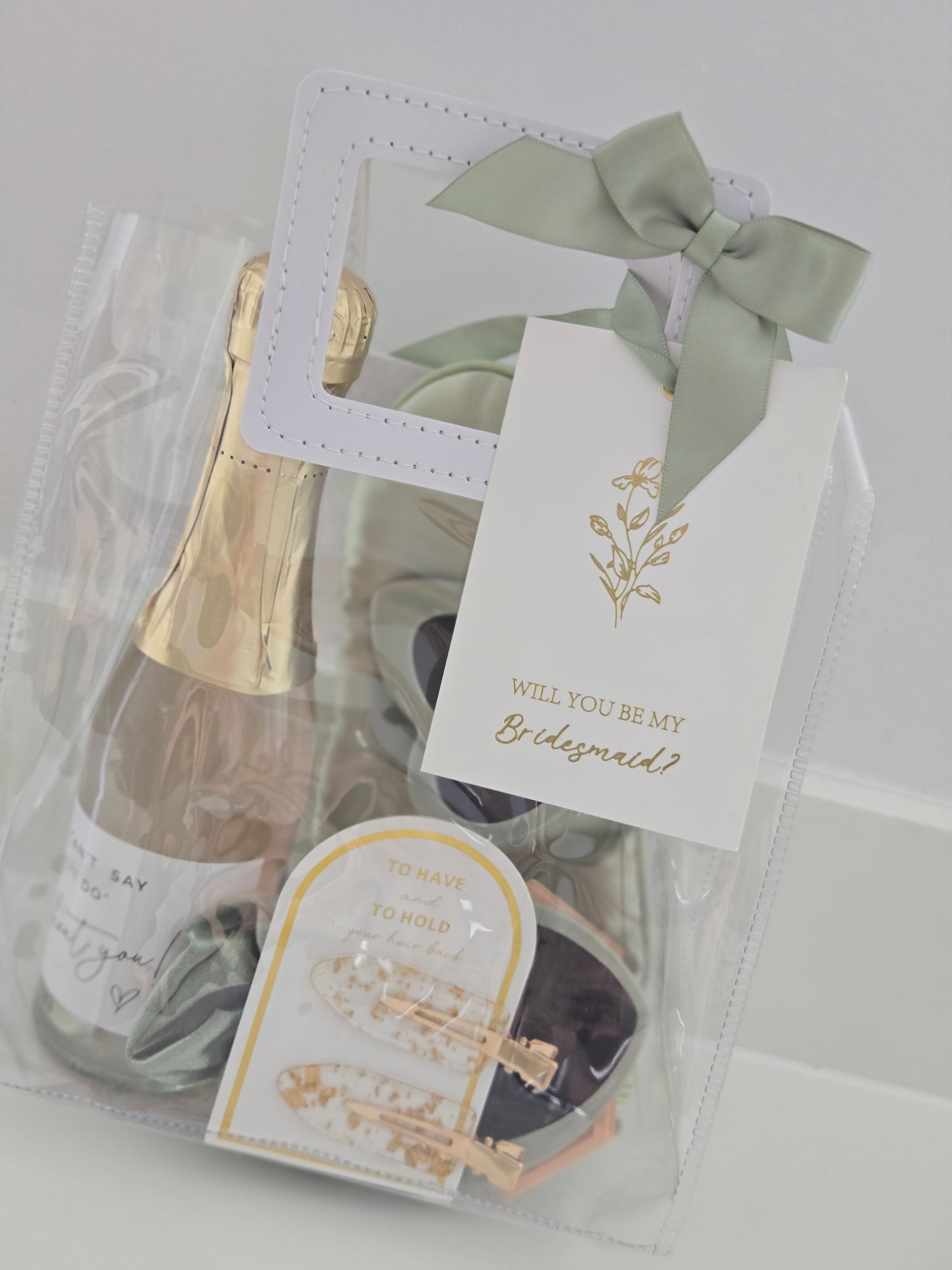 Bridesmaid proposal bag