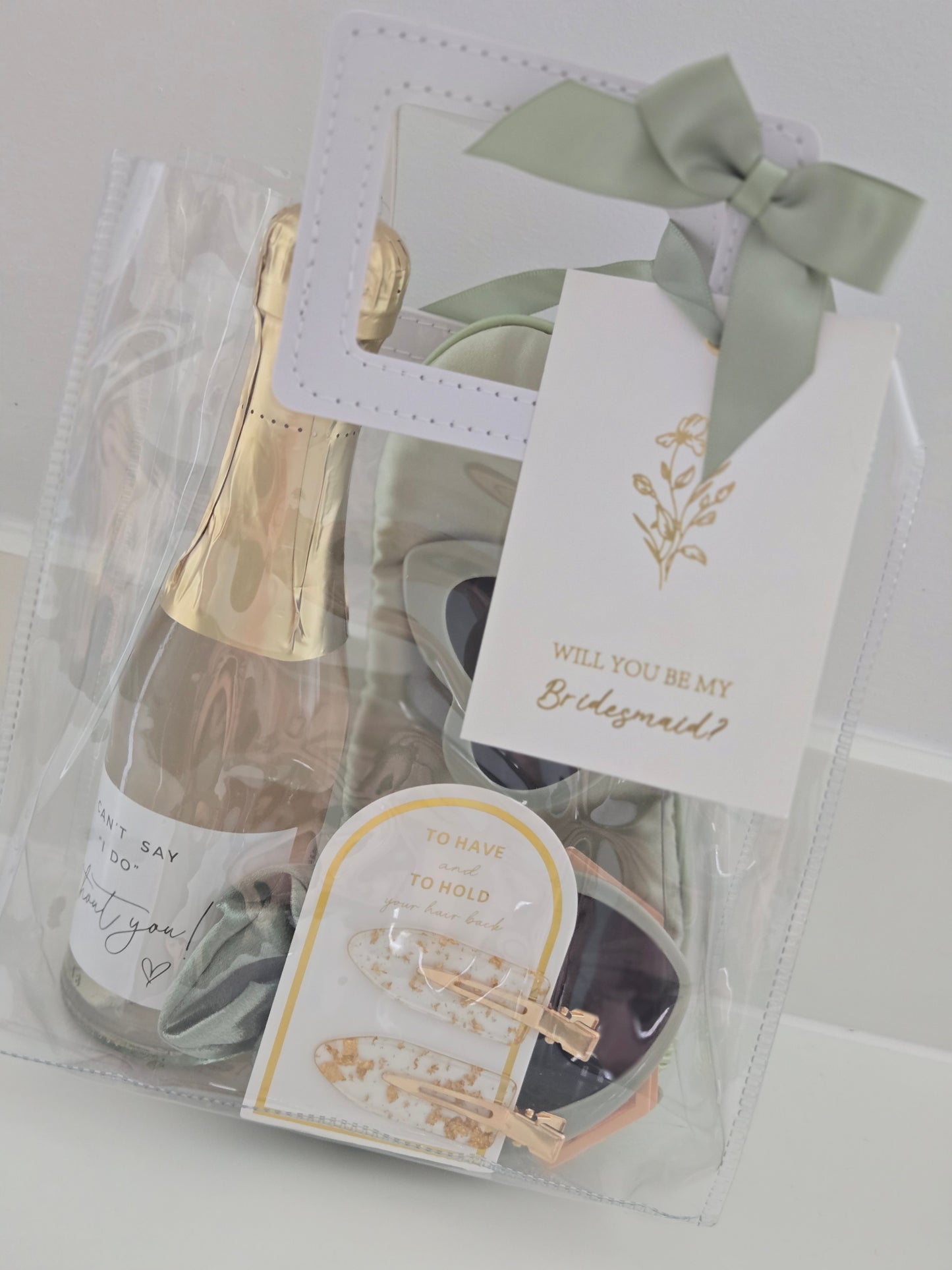 Bridesmaid proposal bag