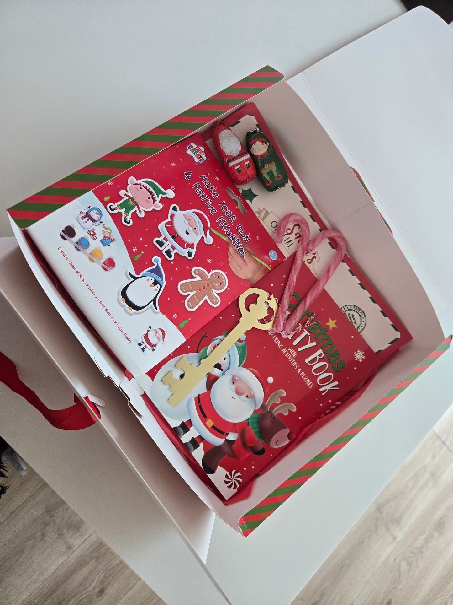 Christmas eve filler pack with optional personalised bottle