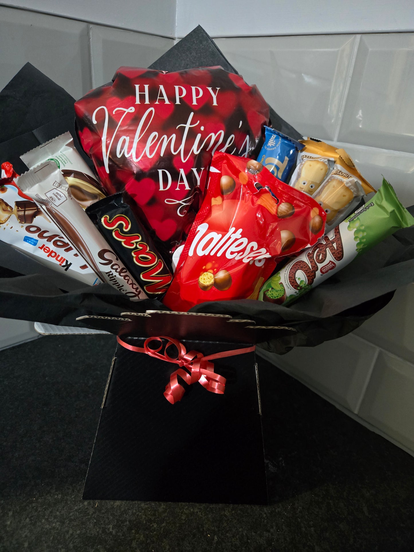 Valentines chocolate bouquet