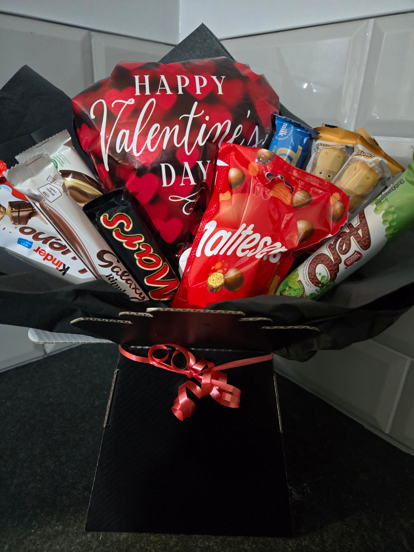 Valentines chocolate bouquet