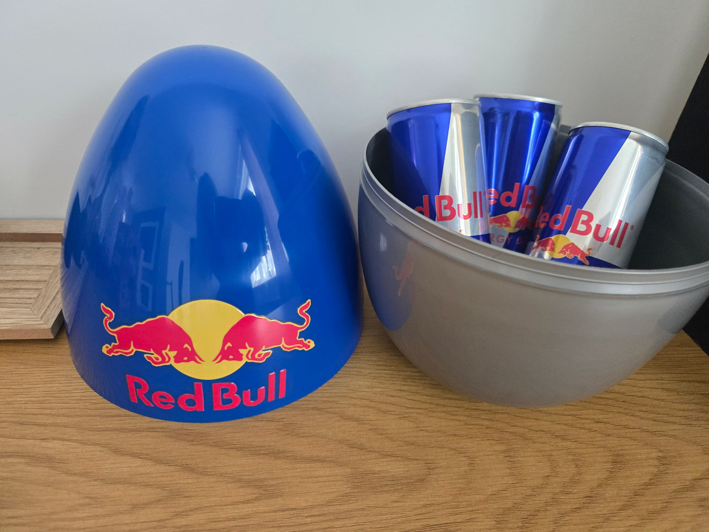 Red bull fillable egg available filled or empty