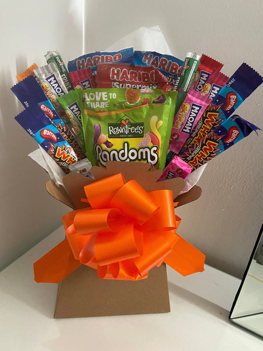 Sweets bouquet super filled huge variety sweetie hamper