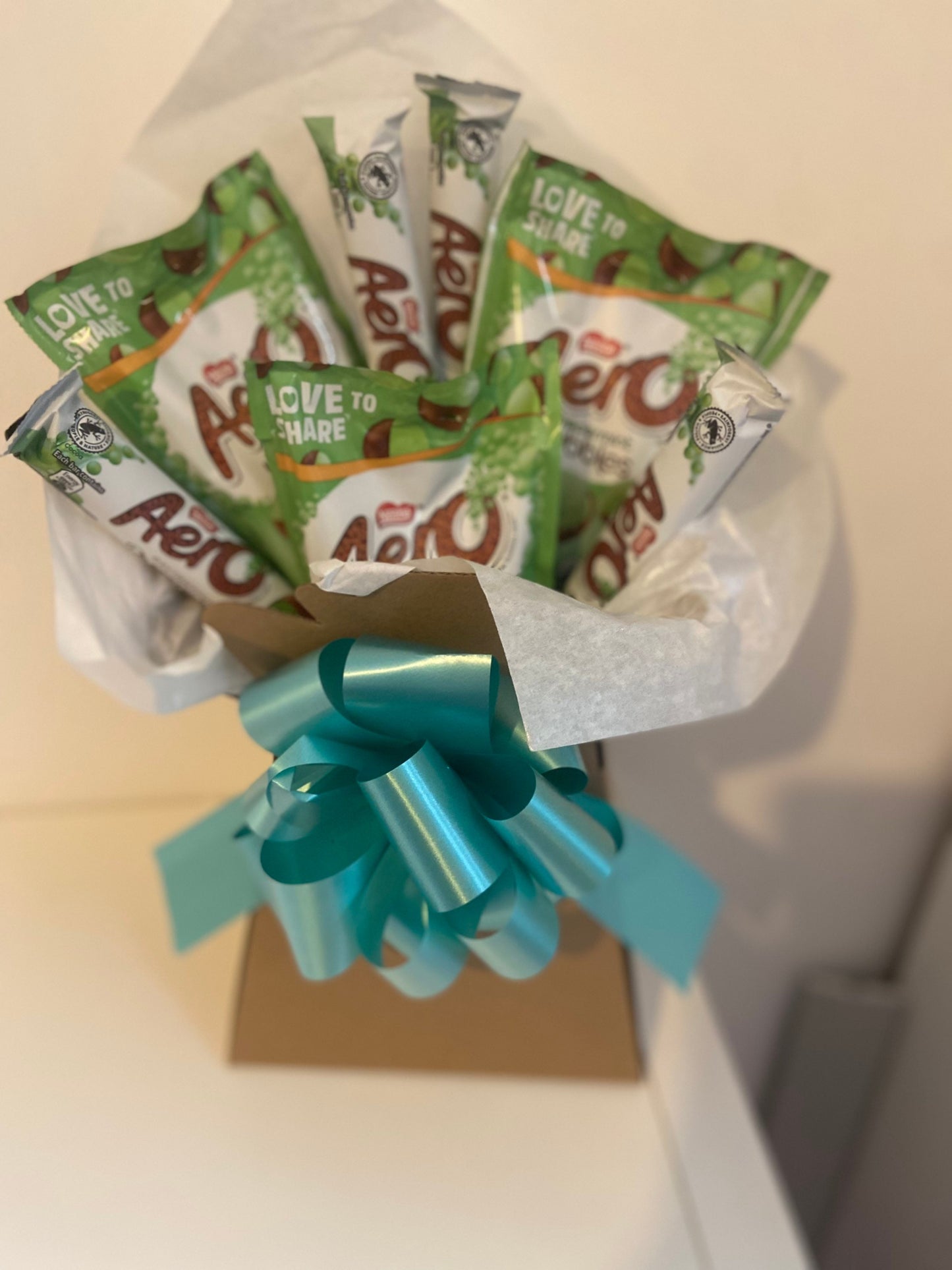 Mint aero bubbles chocolate bouquet aero bouquet aero hamper