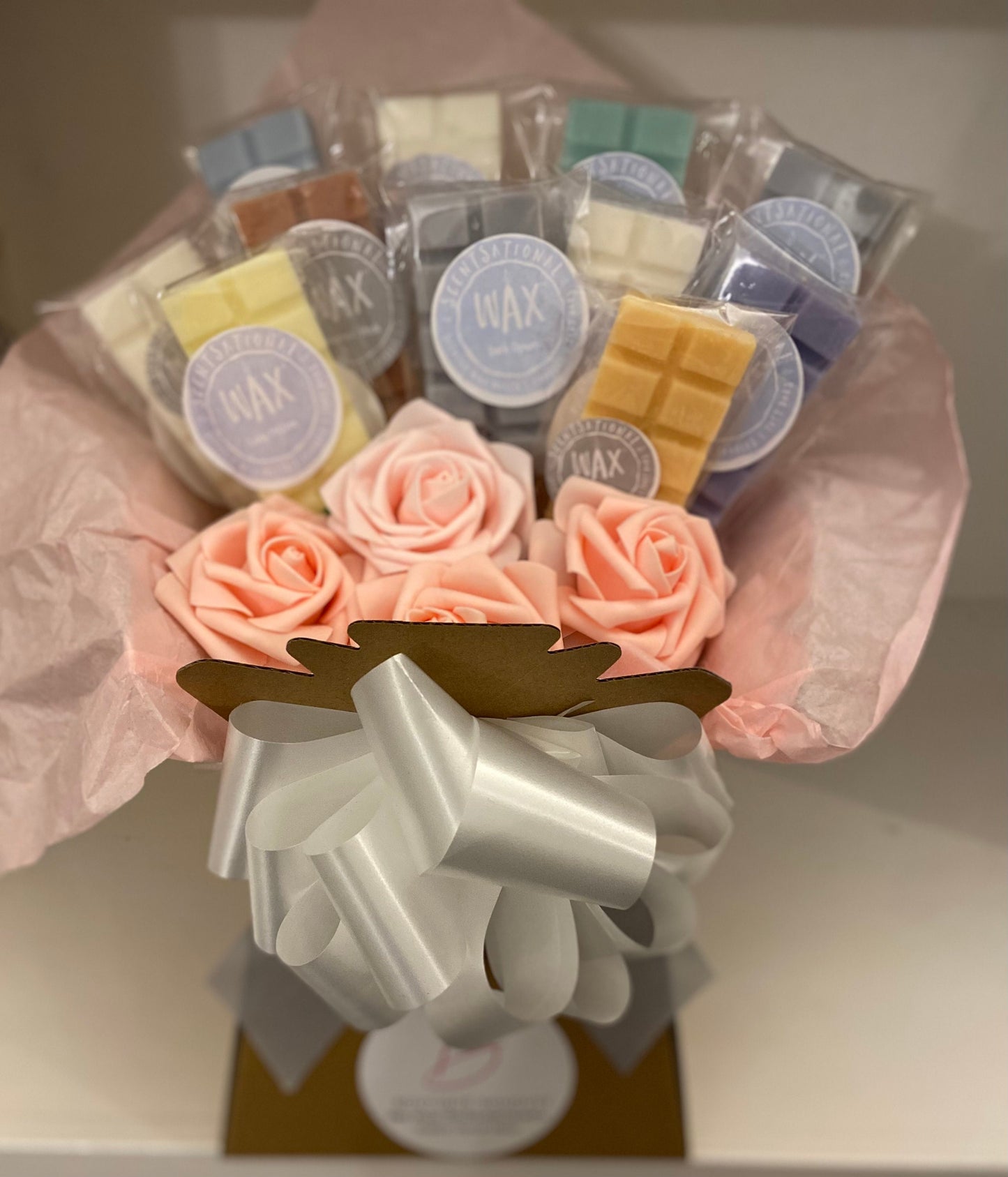 Wax melt bouquet wax melt hamper with mixture of fragrances