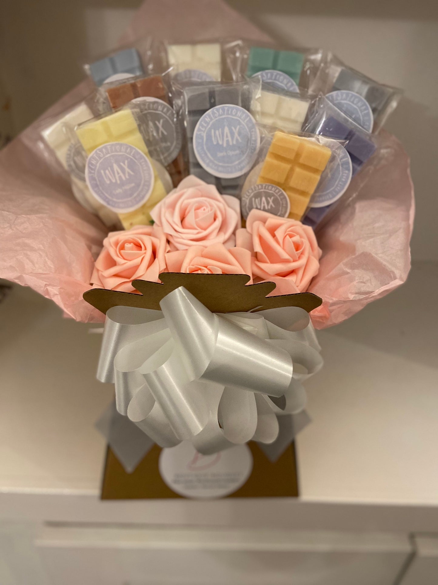 Wax melt bouquet wax melt hamper with mixture of fragrances